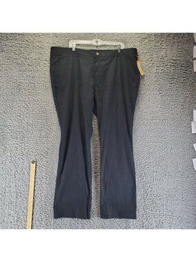 French Toast Pants Women Size 20W Black Straight Stretch Schoolwear Chino *NWT*